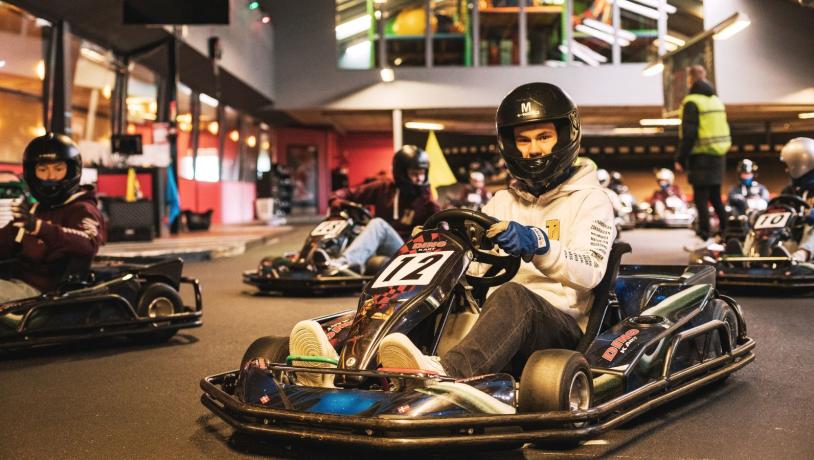 Gokart i Action House i Løkken