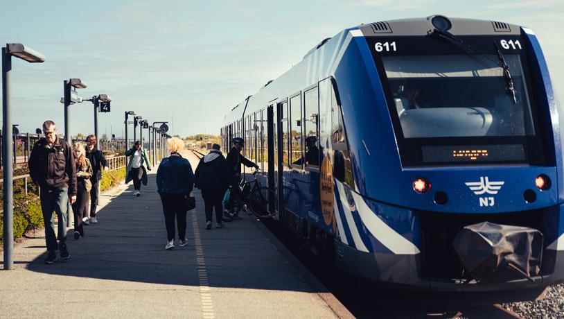 Nordjyllands Trafikselskab, trafik, NT, tog