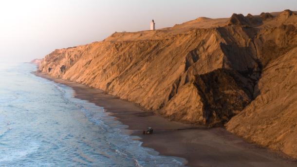 Rubjerg Knude Fyr_strand_hav
